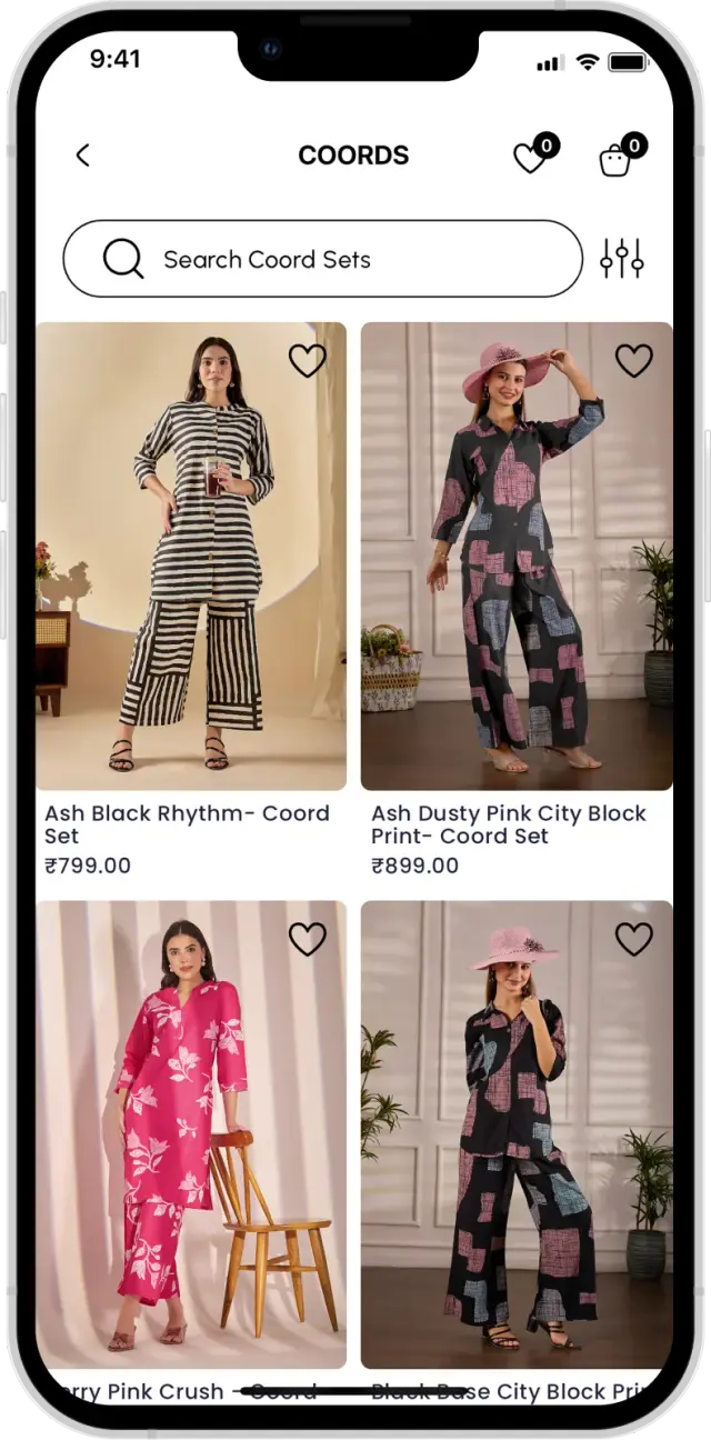 Elegant & Fashion-Focused UI Design design 3