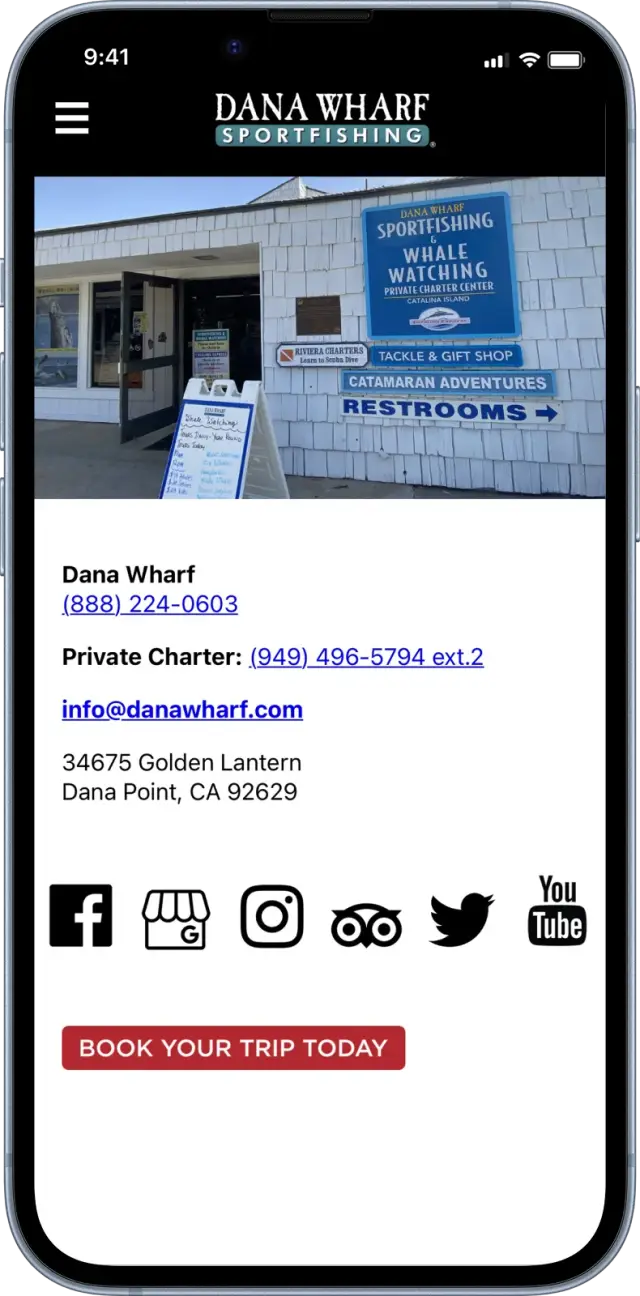 Easy Navigation for Travelers & Fishing Enthusiasts design 1