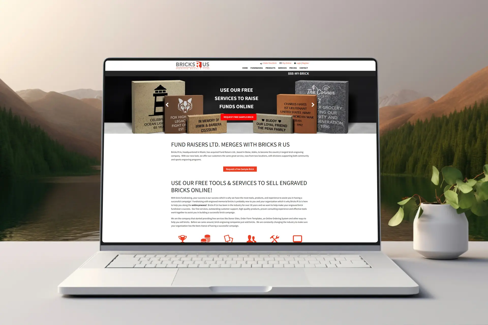 Bricks R Us: Brick Fundraising & Campaign Management Platform