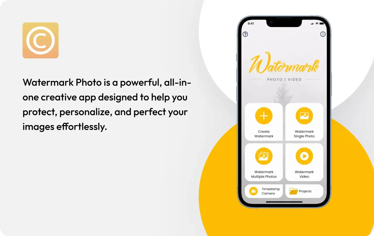 Powerful Features for Photo Watermarking