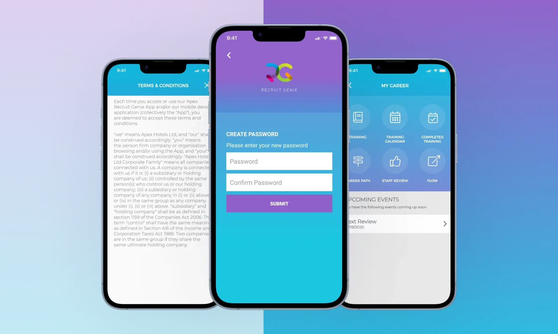 Streamlined Training & Scheduling Experience