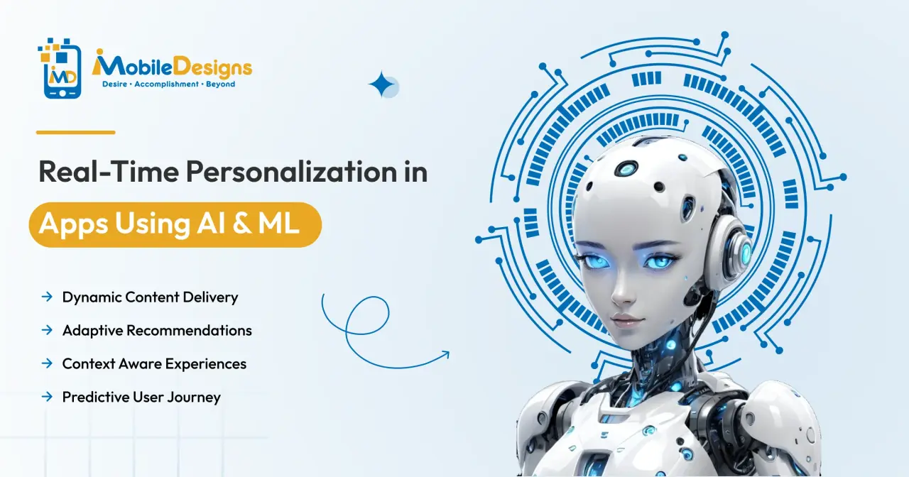 Real-Time Personalization in Apps Using AI & ML